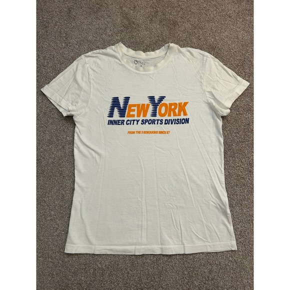 Primark Tops - Primark New York Inner City Sports Division Tee Womens Small White Excellent